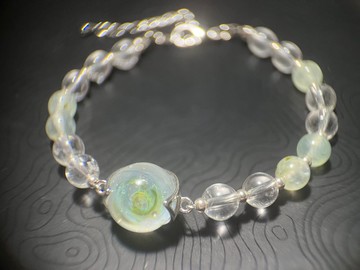 玻璃手鍊 骨灰琉璃訂製 水晶琉璃手串 生命紀念