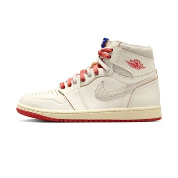 Nike Air Jordan 1 Retro High OG 女鞋 米白紅色 仿舊 休閒鞋 DB4612-100
