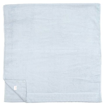 SIMPLE HOUSE 簡單工房 美國棉輕柔浴巾 愛心  嚴選材質 親膚舒適 32支雙股紗 不易掉毛屑  淺藍  1條