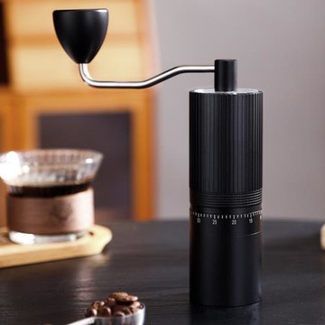 跨境手搖磨豆機7星CNC鋼磨芯咖啡手磨研磨器手動磨咖啡機北歐風