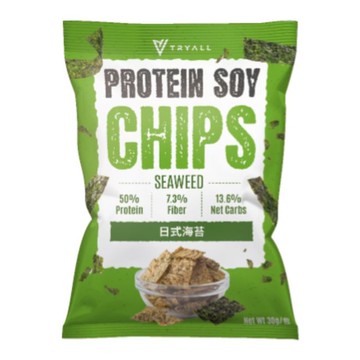Tryall 大豆蛋白酥脆脆-日式海苔(30g)