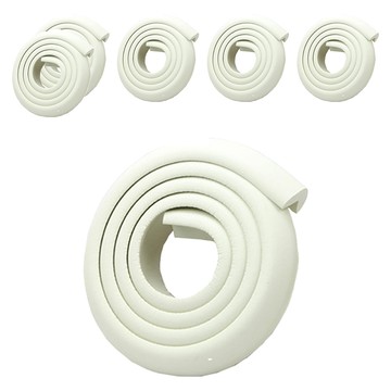COCO mom 一般型防撞條  2000mm x 23mm x 8mm  深白色  6個