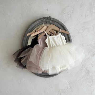 六一兒童節舞蹈裙女寶寶夏款吊帶背心裙嬰兒連體衣三角爬服網紗裙