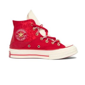 Converse Chuck 70 Hi 休閒鞋 男女鞋 帆布鞋 紅白色 蛇年 新年 高筒 A13349C