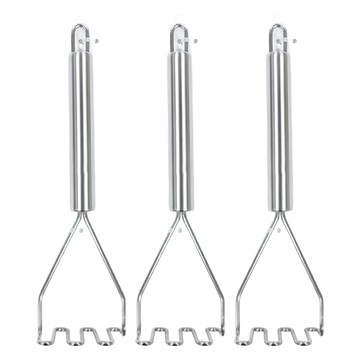 ECHO 曲線壓泥器 不鏽鋼材質  3支  200 x 52mm