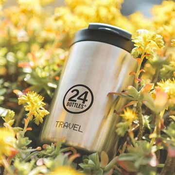 義大利 24Bottles 保溫隨行杯 350ml - 不鏽鋼