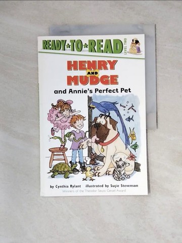 【書寶二手書T2／少年童書_Z3D】Henry and Mudge and Annie’s Perfect Pet_Rylant, Cynthia/ Stevenson, Suie (ILT)/ Stevenson, Sucie (ILT)