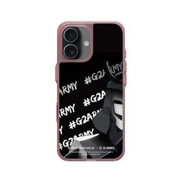iPhone 17 Clear (相機按鈕) 晶醺玫 - G2 Esports - #G2ARMY - 武士