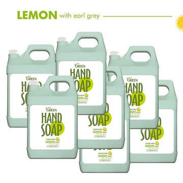 綠的GREEN 植物系潔手慕斯加侖桶-檸檬伯爵 3800mlx8(箱購)