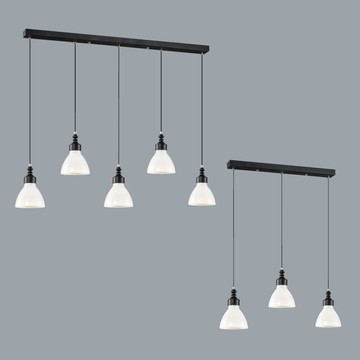 工業風亮面玻璃吊燈(附燈泡) 40-70231、70232