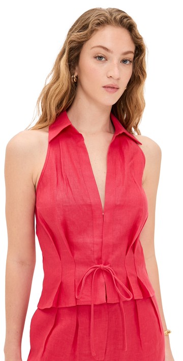 HEVRON Sloan Vest Bright Red L