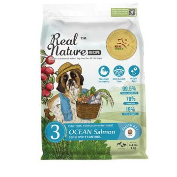 【Real Power 瑞威】全犬3號 海洋魚貝 舒敏護膚配方2kg (狗飼料/犬飼料/犬糧)