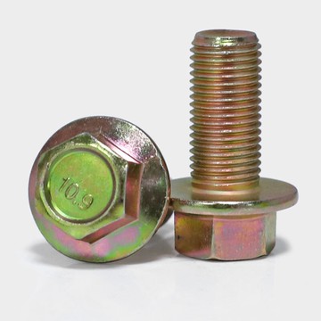 M8/M10*1.25  8.8級高強度細牙法蘭外六角螺絲帶墊螺栓*20x30x100