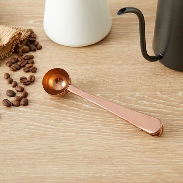 coffee play-304不銹鋼咖啡夾匙-玫瑰