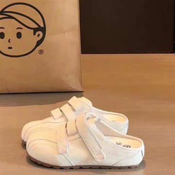 【Alice】韓國設計酷甜主張羅馬鞋一腳蹬懶人鞋娃娃鞋厚底鞋勃肯涼鞋編織涼鞋(包頭/厚底/涼拖鞋/洞洞鞋/增高鞋)白色
