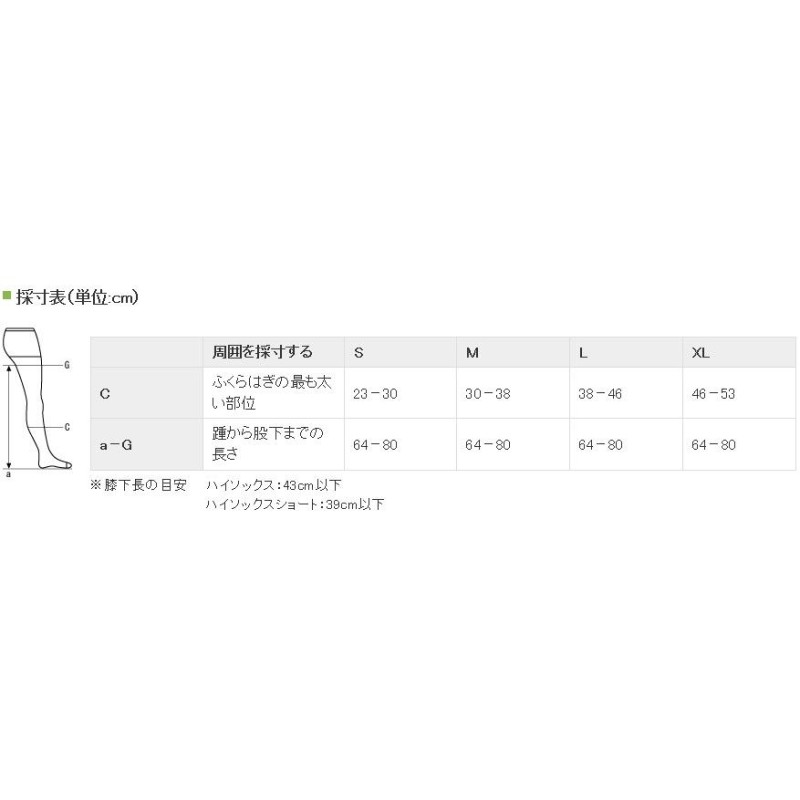 テルモ コンプリネットプロ 弾性ストッキング - ソックス