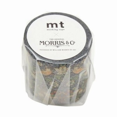 カモ井加工紙 マスキングテープ mt×artist series ウィリアム・モリス Strawberry Thief MTWILL05 4971910211939