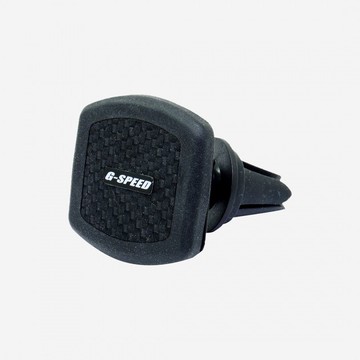 【G-SPEED】碳纖紋磁吸手機架 出風口手機架 冷氣口手機架 車架 導航架 卡夢 碳纖維 強力磁鐵 冷氣口支架