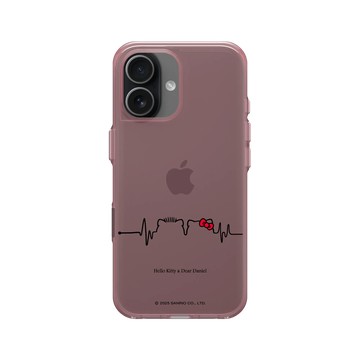 iPhone 17 Clear (相機按鈕) 晶醺玫 - 三麗鷗-Hello Kitty - 撲通撲通