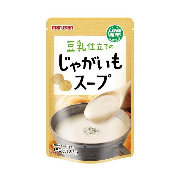 マルサンアイ 豆乳仕立てのじゃがいもスープ 180g