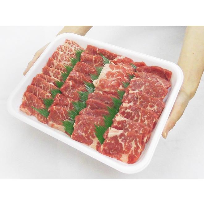 ”牛上カルビ 焼肉用” 三角バラ又はかいのみ 約500g