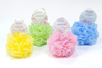 KEYTOSS 花邊泡泡沐浴球1入(10cm)