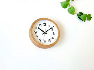 KATOMOKU muku clock 16 S尺寸 橡木 (km-108OA) 掛鐘  日本製造