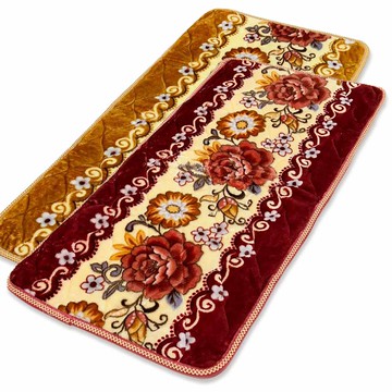 愛麗絲超柔絨坐墊-3人(顏色隨機出貨)