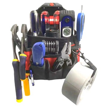 TUMAX 技術人員專用型 11格工具袋 TU-108  帆布材質  20 x 26.5 x 6cm  1個