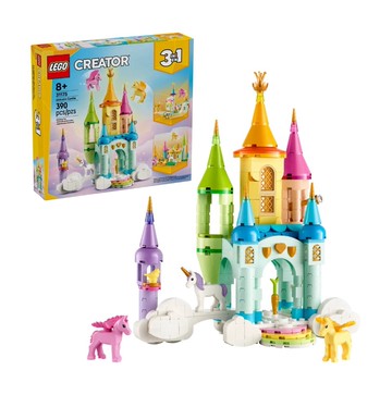 【LEGO 樂高】磚星球〡 31175 創意三合一系列 獨角獸城堡 Unicorn Castle