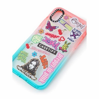 エックスガール X-GIRL X-girl × CASETiFY MOBILE CASE for