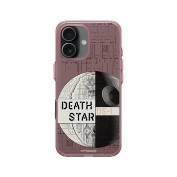 iPhone 17 Clear (相機按鈕) 晶醺玫 - 迪士尼-星際大戰 Star Wars - 星際大戰 – 死星結構圖