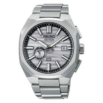 SEIKO 精工錶-黑牌款-ASTRON GPS衛星 鈦金屬多邊形太陽能腕錶3X62-0AB0N(SSJ017J1)-41mm-銀面鈦帶【刷卡回饋 分期0利率】【APP下單點數13倍送】