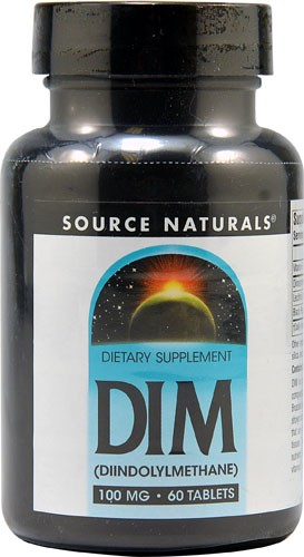 Source Naturals DIM Diindolylmethane 100 mg - 60 Tablets