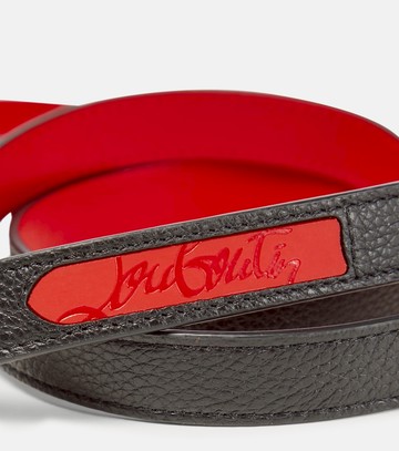 Christian Louboutin Loubileash leather dog leash