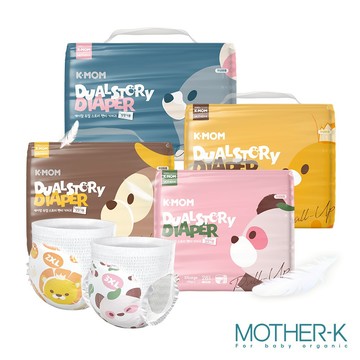 韓國MOTHER-K 頂級超薄瞬吸玩睡褲/褲型尿布 L-3XL (包購)