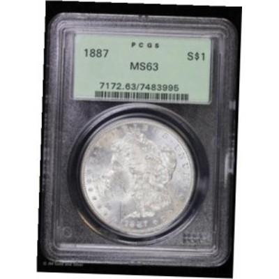 品質保証書付】 アンティークコイン NGC PCGS 1887 Morgan Silver