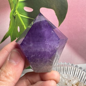 天然水晶 紫水晶柱50號172公克💜紫水晶柱 權杖紫水晶柱 水晶柱 紫水晶 紫黃水晶柱 禮品送禮 收藏級 A3361
