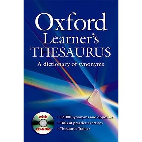 Oxford Learner's Thesaurus Paperback with CD-ROM