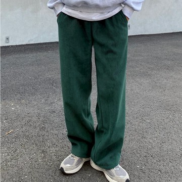 【Metanoia】韓國設計 刷毛落地褲