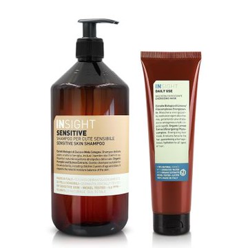 INSIGHT 茵色 敏感頭皮舒緩髮浴900ml-贈髮膜250ml