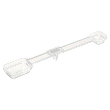 Yamazaki 山崎 tower磁吸式雙頭量匙/調味料匙/萬用量匙/料理道具/磁吸量匙/廚房用具  1個  15ml  白色