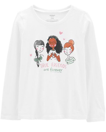 Kid True Friends Are Forever Jersey Tee