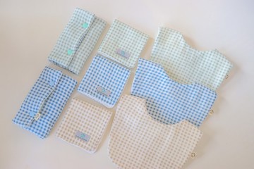 【快速出貨】慵懶格紋 彌月禮盒組