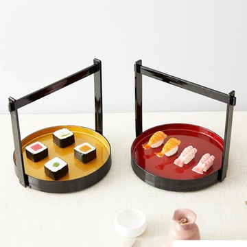 日式炸物籃子塑料手提籃天婦羅壽司盛器日韓料理餐廳酒店點心籃