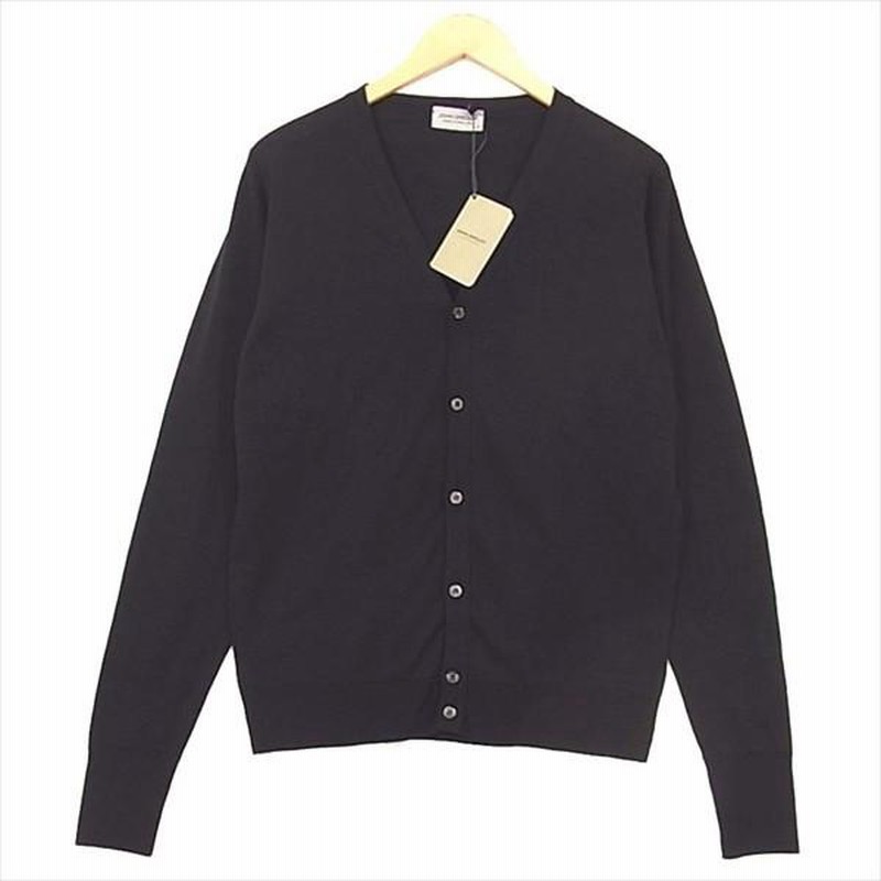 ジョンスメドレー JOHN SMEDLEY BRYN CARDIGAN FASHIONED VN LS EASY 