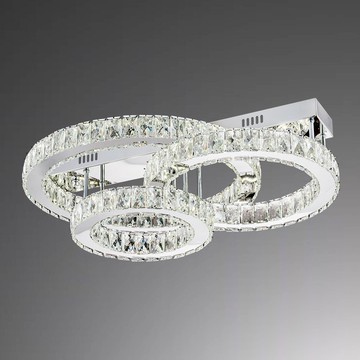 72W 水晶半吸頂燈  B209-010043