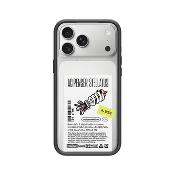 iPhone 17 Pro Max Mod NX -邊框背蓋組合 (相機按鈕) 黑 - Marine Debris - 燈泡閃光鱘