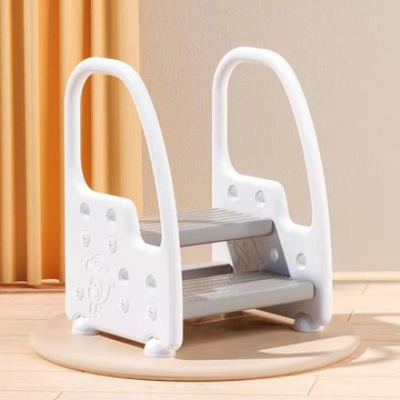 兒童踩腳凳寶寶洗手洗漱臺階樓梯腳踏凳洗手間墊腳凳增高扶手防滑