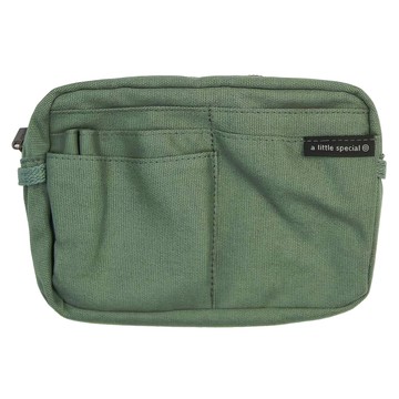 KOKUYO 國譽 a little special 兩用包中包 WSG-BBS01 綠色  200 x 45 x 135mm